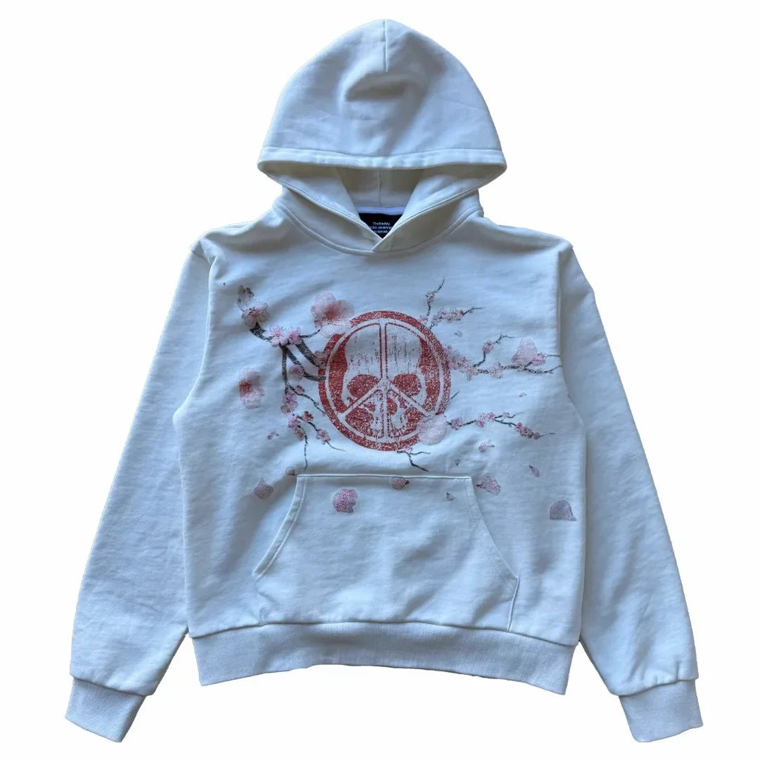 Sakura Skull Hoodie