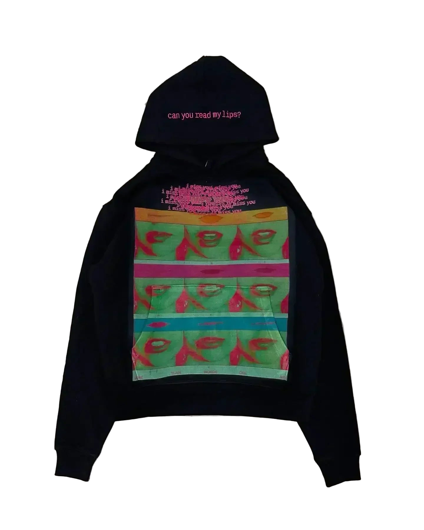 Can you read my lips Hoodie
