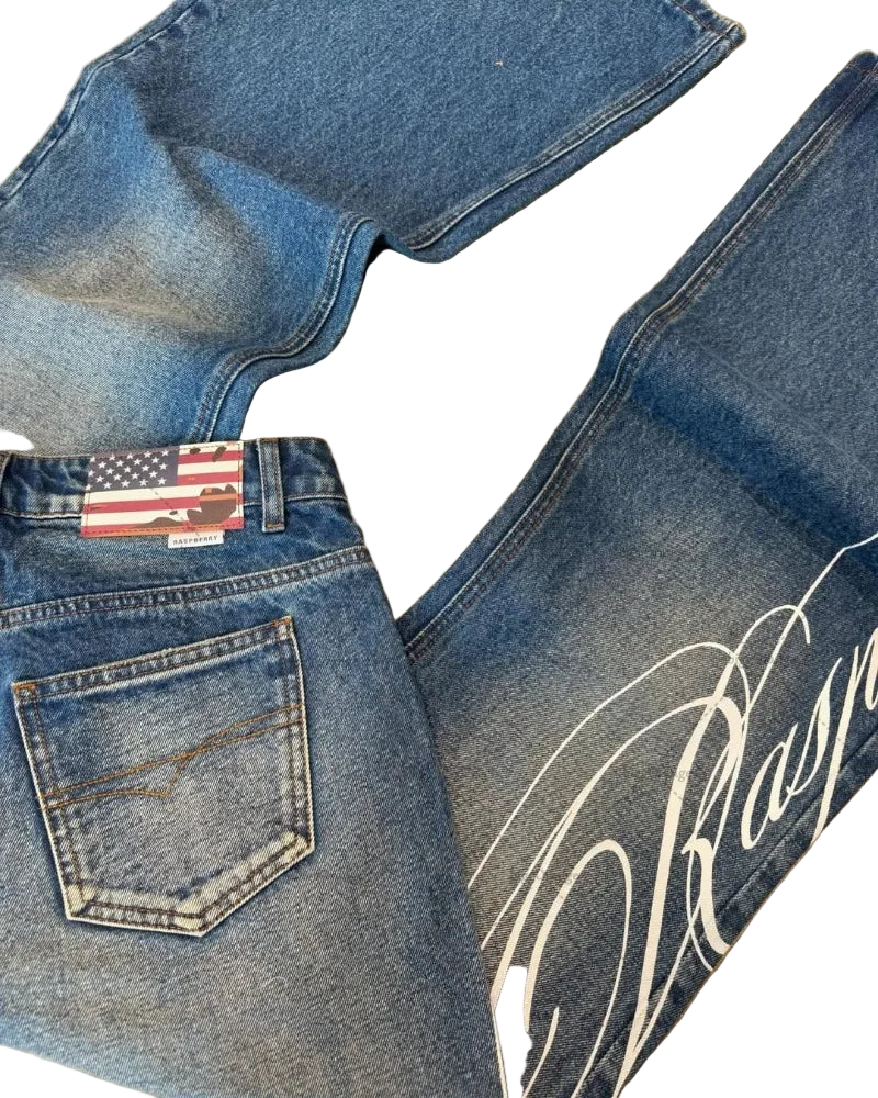 Cursive USA denim