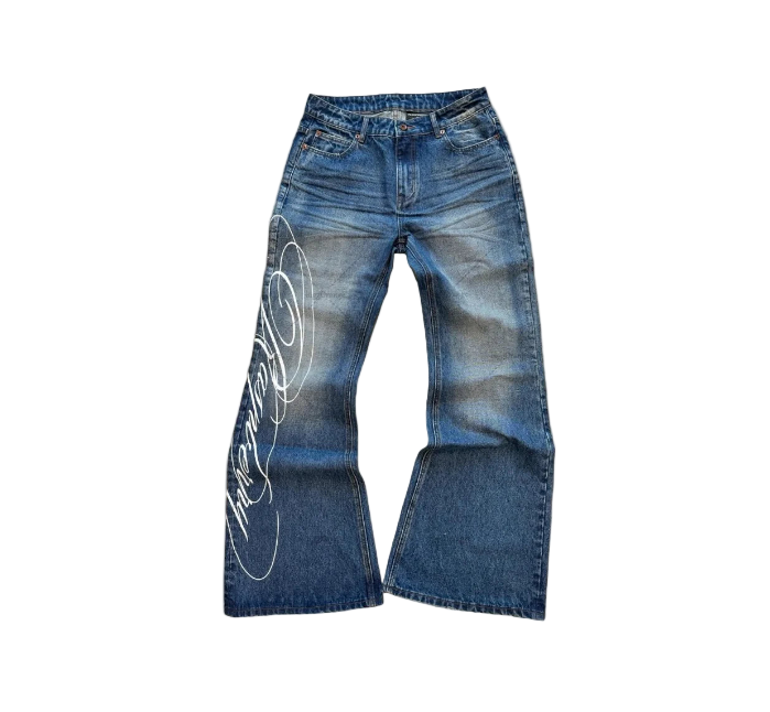 Cursive USA denim
